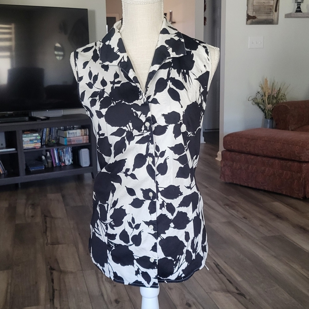 Talbots Sleeveless Blouse